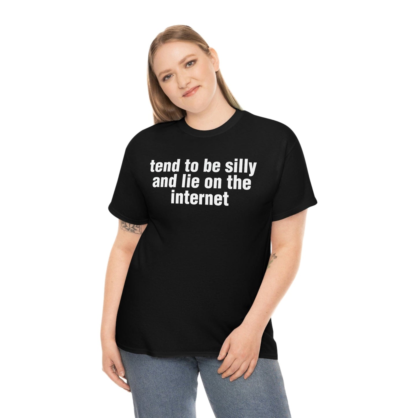 tend to be silly and lie on the internet